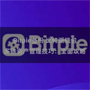 Bitpie备份 比特派钱包多链资产管理技巧：全面攻略