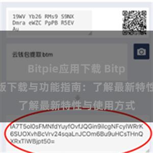 Bitpie应用下载 Bitpie钱包最新版下载与功能指南：了解最新特性与使用方式