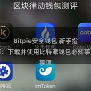 Bitpie安全钱包 新手指南：下载并使用比特派钱包必知事项