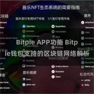 Bitpie APP功能 Bitpie钱包支持的区块链网络解析