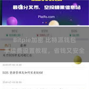 Bitpie加密 比特派钱包手续费设置教程，省钱又安全