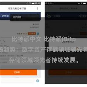 比特派中文 比特派(Bitpie)钱包市场趋势：数字资产存储领域领先者持续发展。