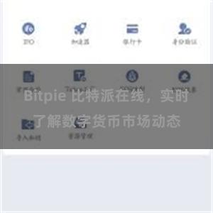 Bitpie 比特派在线，实时了解数字货币市场动态