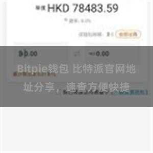 Bitpie钱包 比特派官网地址分享，速查方便快捷
